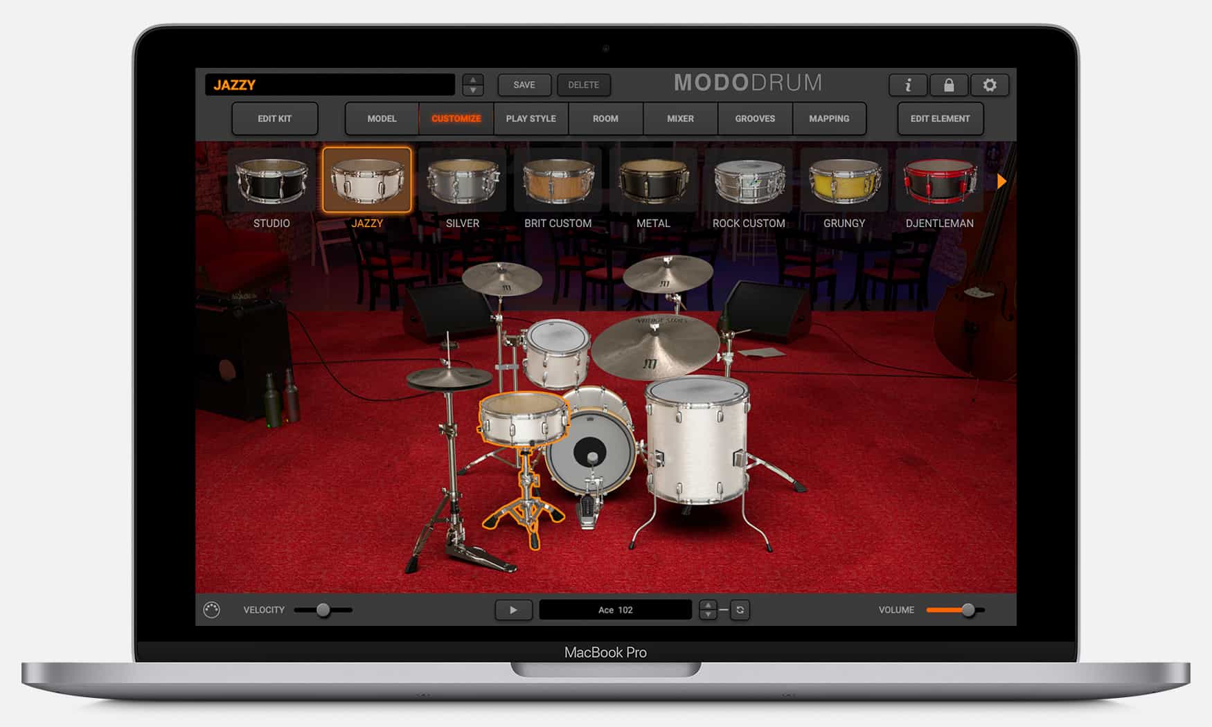 Macbook MODO DRUM Kit