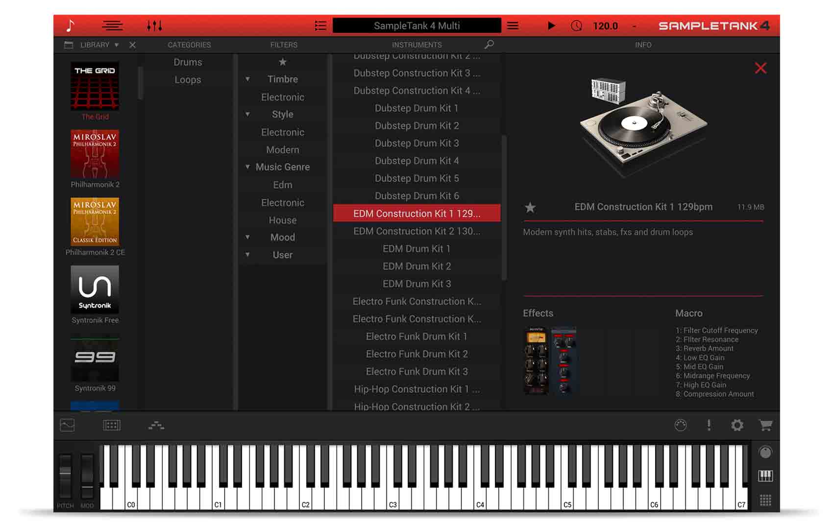 SampleTank sounds - The Grid